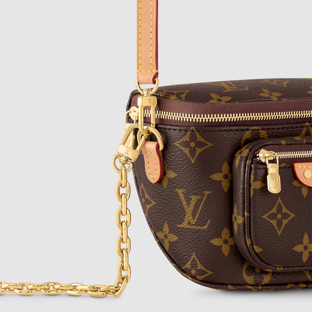 Túi Louis Vuitton Mini Bumbag Nữ Monogram